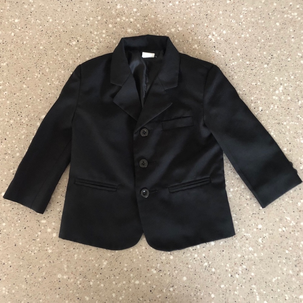 Size 2t Black Blazer Jacket